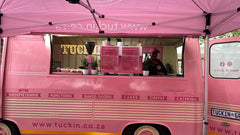 Hire our pink vintage events and coffee truck