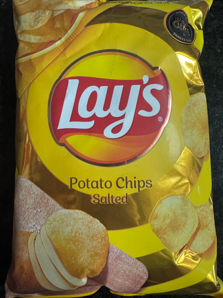 Lays lightly salted