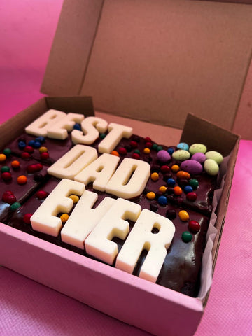 Father’s Day brownie box