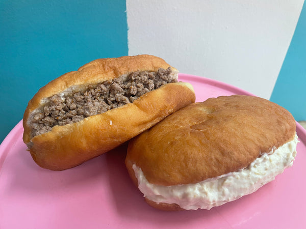 Vetkoek with mince