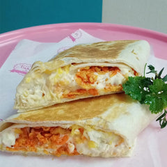 Crunch Wrap - our famous Wrap filled with Chicken Mayo, Cheese, Doritos Chips & our Tuck In Sauce
